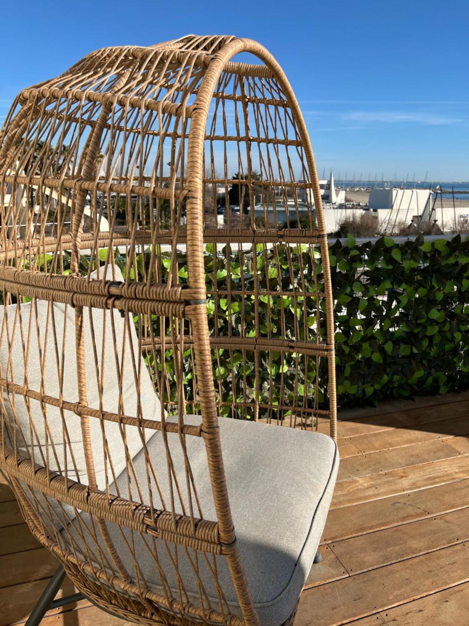 Suite Terrasse Xxl - Front De Mer - Parking - Ambiance Plage 라그랑모트 외부 사진